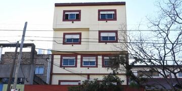 Geriatrico el Amanecer del distrito San Martín donde murieron 5 abuelos por covid 19 (Foto: Clarín)