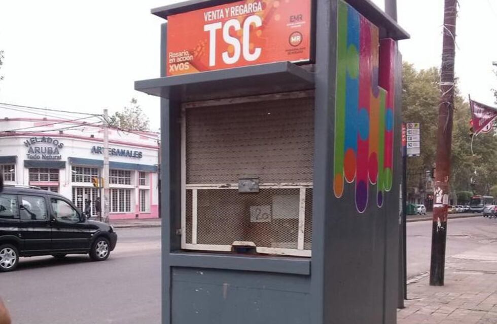 Se robaron la abultada recaudación de una garita de recarga de la tarjeta sin contacto