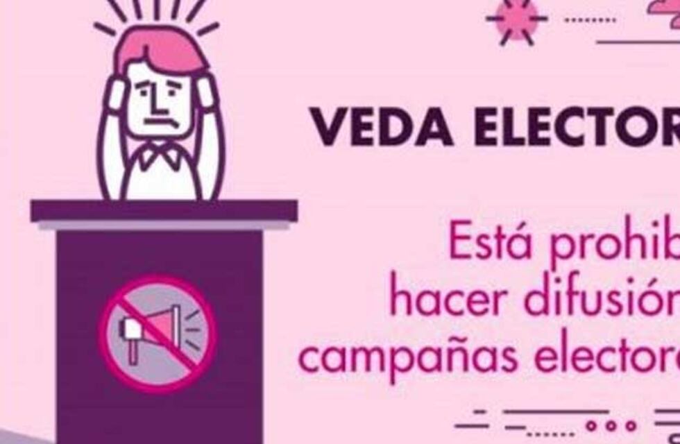 Ya rige la veda electoral en Misiones