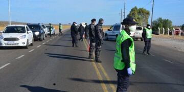 Control policial Chubut