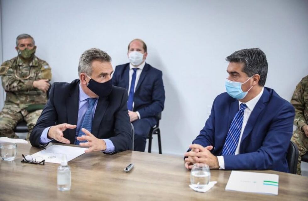 Agustín Rossi en su visita a Chaco destacó el trabajo de las Fuerzas de Seguridad