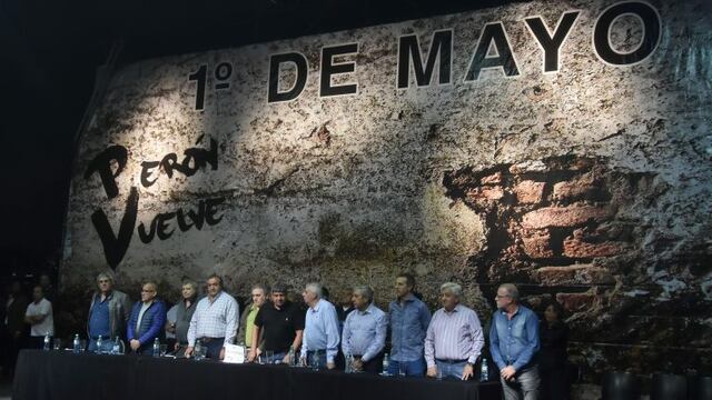 DYN12, BUENOS AIRES, 01/05/2017, ACTO EN OBRAS POR EL DIA DEL TRABAJADOR ORGANIZADO POR CGT, EN EL ESTADIO OBRAS. FOTO:DYN/EZEQUIEL PONTORIERO.