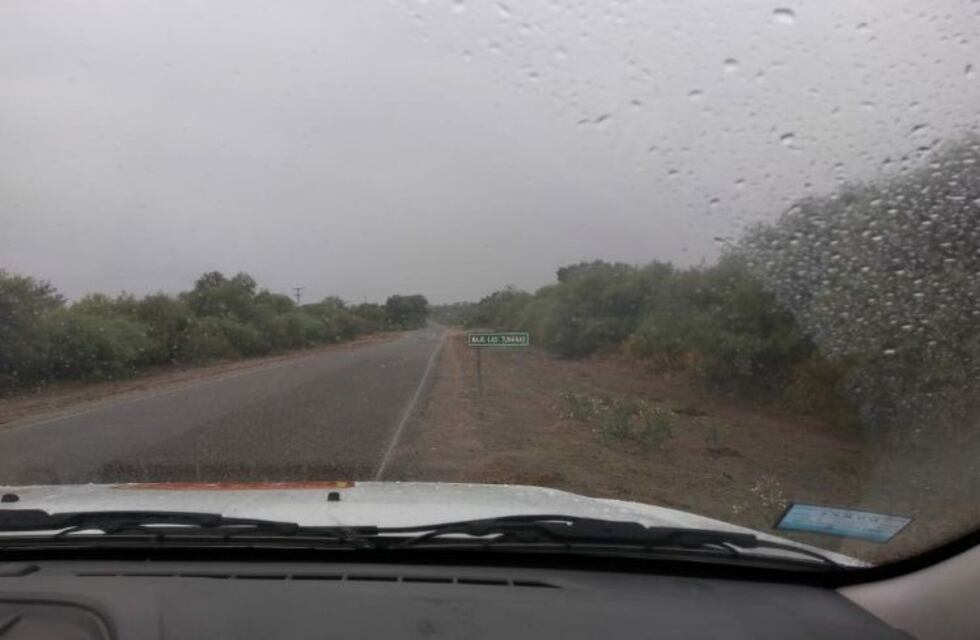 Por fin llegó la lluvia a Valle Fértil y combatió el incendio