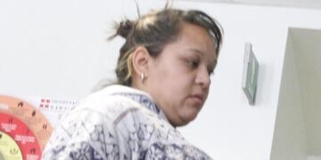 Guadalupe vive junto a su novio en el Lote Hogar 36, donde se produjo la gresca\u002E