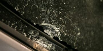 Las agresiones al vehículo de Schiaretti en Villa Allende\u002E