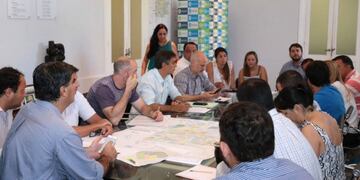 El intendente Jorge Capitanich encabezó el Comité de Emergencia por la tormenta que azotó Resistencia\u002E