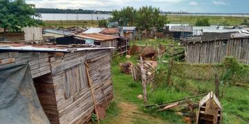 Imagen ilustrativa\u002E Una de las 246 villas de Misiones\u002E