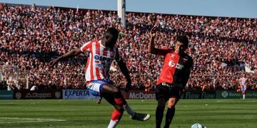 El colombiano es uno de los pilares del equipo de Madelón\u002E (@clubaunion)