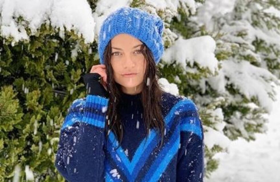 La caída de "Jujuy" Jiménez en la nieve durante la grabación de su programa