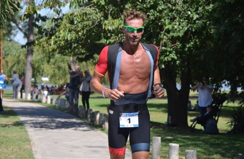 Triatlón en Carlos Paz: José Meolans no pudo nadar por el mal estado del lago San Roque