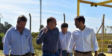 Obras en La Emilia tras inundaciones