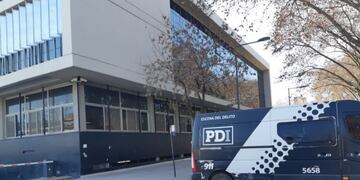 Un férreo operativo de seguridad se montó en los alrededores del Centro de Justicia Penal tras los disparos\u002E (@eugeiermoli)