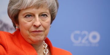 Britain's Prime Minister Theresa May attends a meeting with Canada's Prime Minister Justin Trudeau during the G20 Leader's Summit in Buenos Aires, Argentina, December 1, 2018\u002E REUTERS/Marcos Brindicci/Pool