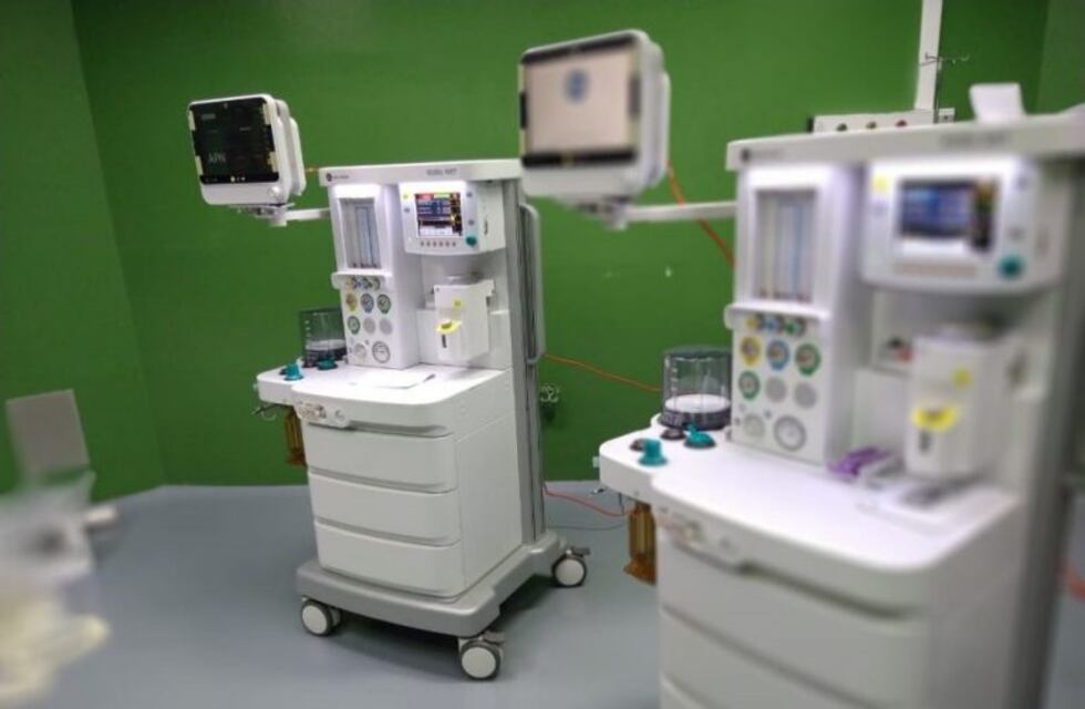 El Hospital Regional Río Gallegos cuenta con nuevo equipamiento de Anestesiología