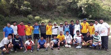 Sacerdotes y seminaristas compartieron un partido de fútbol en Jujuy