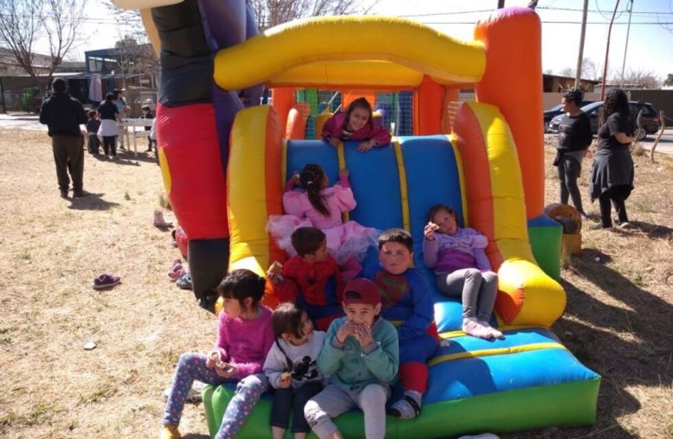 "Panza caliente" festejó el día del niño en Carlos Paz