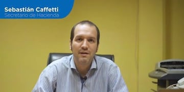 Sebastián Cafferatti, secretario de Hacienda de Eldorado\u002E