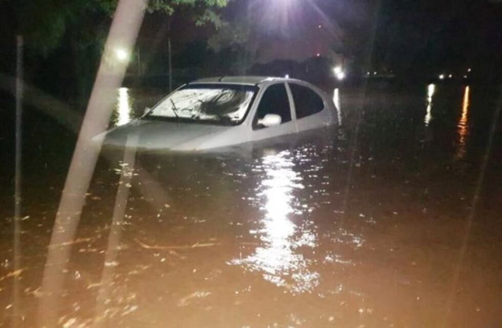 Intensas tormentas azotaron La Pampa con mas de 100 milímetros de lluvia, granizo y vientos