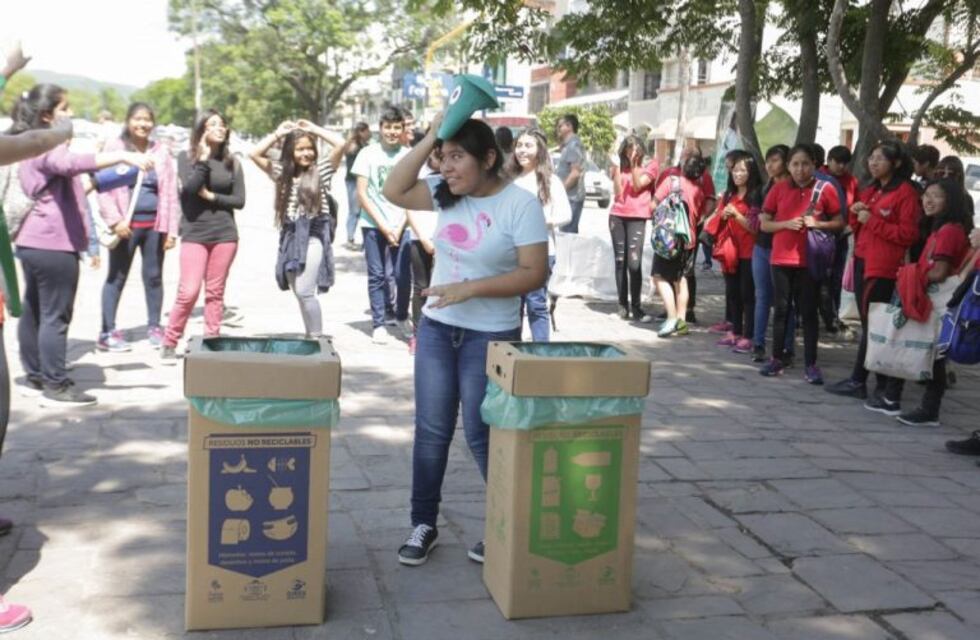 Maratón de reciclaje reunió a estudiantes y público en general
