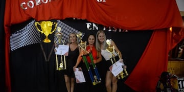 Motociclismo por primera vez las mujeres corrieron un campeonato en Misiones\u002E (AMPA=