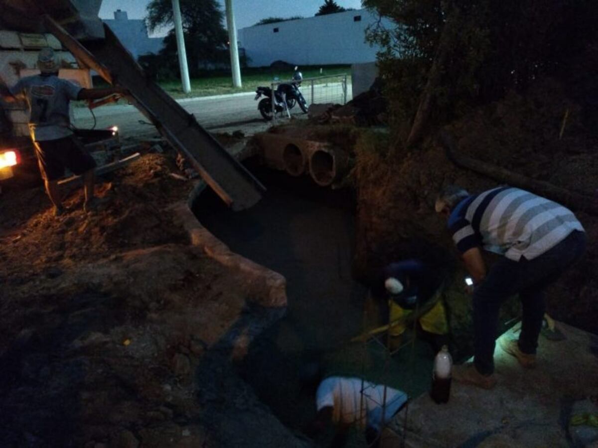 Canal de Desagües Norte en Río Primero