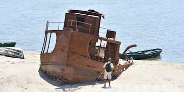 La chipera habría entrado por la zona del barco hundido de manera ilegal