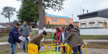 Plaza integradora e inclusiva en Tolhuin