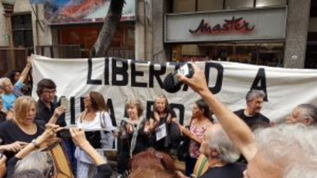 Milagro Sala, corte y reclamo en la Casa de Jujuy