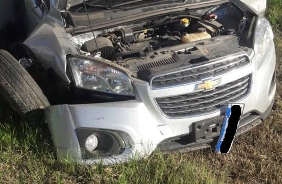 Marcos Juárez: despiste en solitario en la autopista