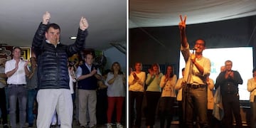 Bertellys y Sombra cerraron sus campañas de cara al domingo