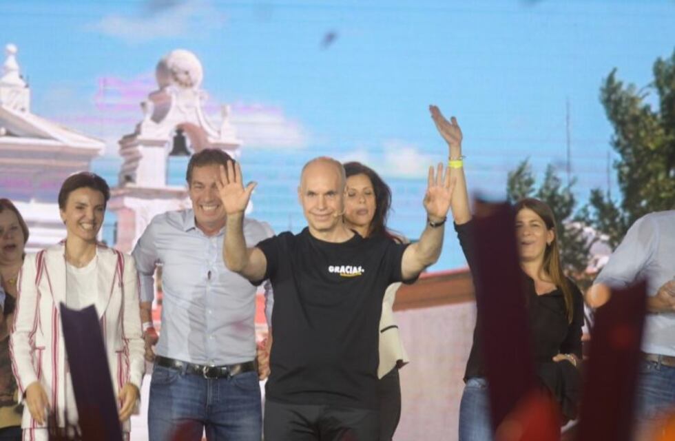 Horacio Rodríguez Larreta arrasó en la Ciudad y celebró su reelección