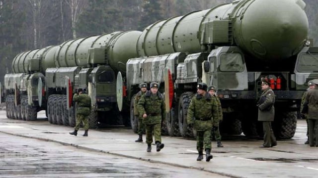 Rusia, el país con la mayor cantidad de armas nucleares en todo el mundo.