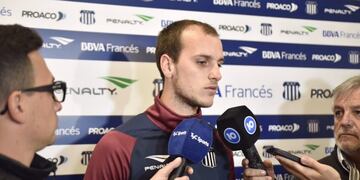 El volante ofensivo, con un interesante debut en los pocos minutos que estuvo en cancha\u002E