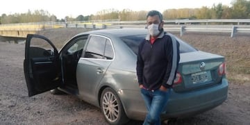 Trabajador pampeano varado en Río Negro (Diario Río Negro)