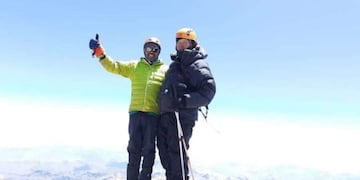 Jay Chippers, estadounidense de 73 años hizo cumbre en el Aconcagua