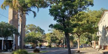 Mañana a pleno sol en Corrientes\u002E