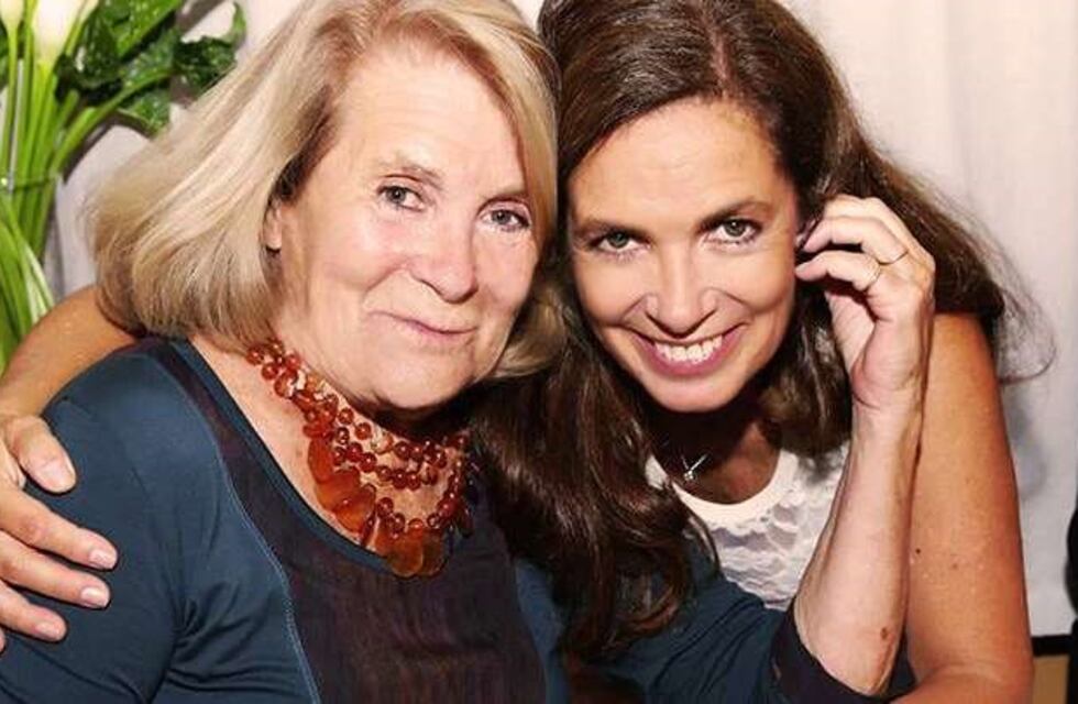 Sandra Mihanovich compartió una tierna foto de su mamá a los 85 años