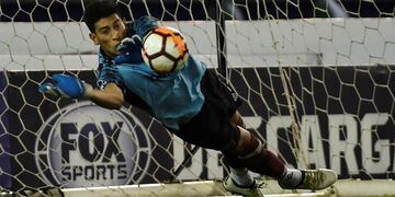 Esteban Andrada realizó su primer entrenamiento en Boca\u002E Foto: AFP\u002E