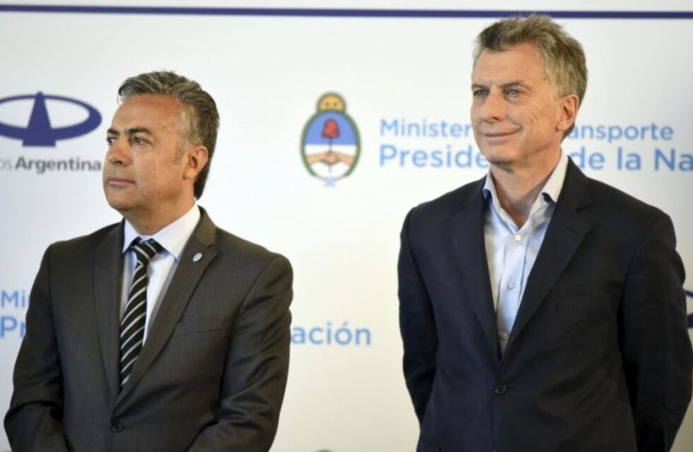 Mauricio Macri elogió la administración de Cornejo