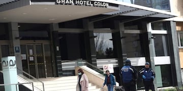 Coronavirus en España: Madrid adaptó un hotel para atender los casos leves\u002E (Foto: Susana Vera/REUTERS)