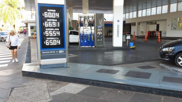 Aumento en el precio de los combustibles: en Posadas sería del 12%.