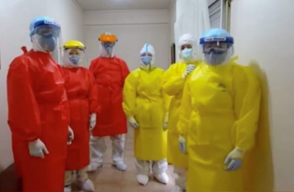 Fuerte mensaje del marido de una médica azuleña: "Por favor consíganles ayuda, ya no dan más"