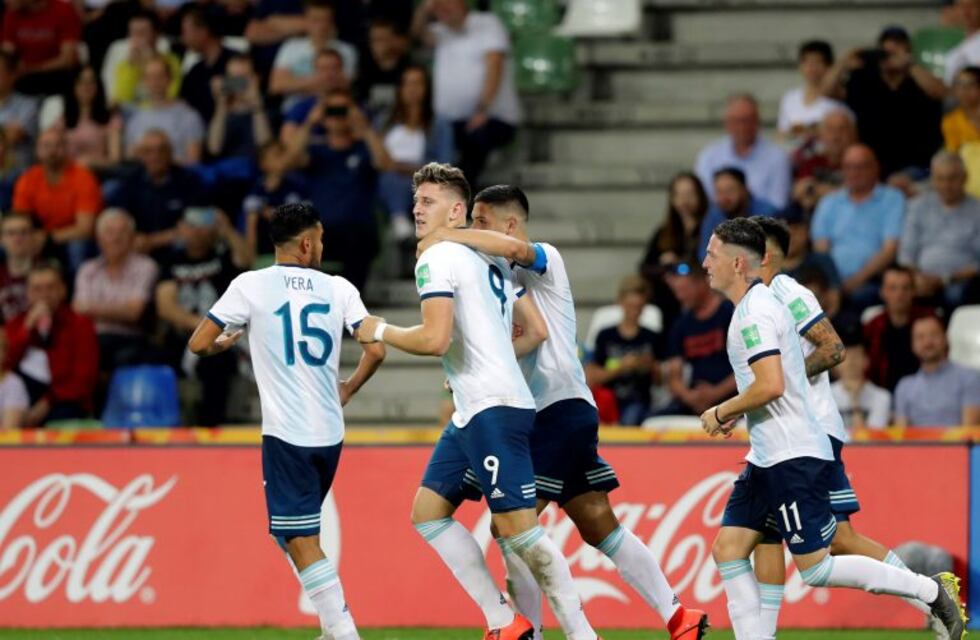El gol con el que el cordobés Gaich abrió el marcador ante Mali