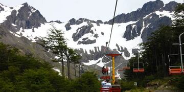 Aerosilla Glaciar Martial