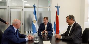 El Gobernador Bordet firmó convenio con CFI\u002E