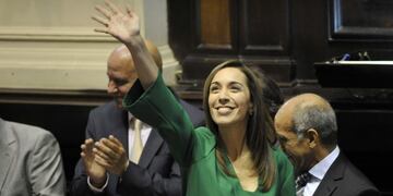 LA GOBERNADORA BONAERENSE MARÍA EUGENIA VIDAL