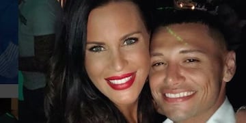 Natalie Weber y Mauro Zárate, una pareja inseparable\u002E Instagram/nannitaweber