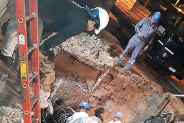 Fueron cuatro metros los que tuvieron que ser reemplazados