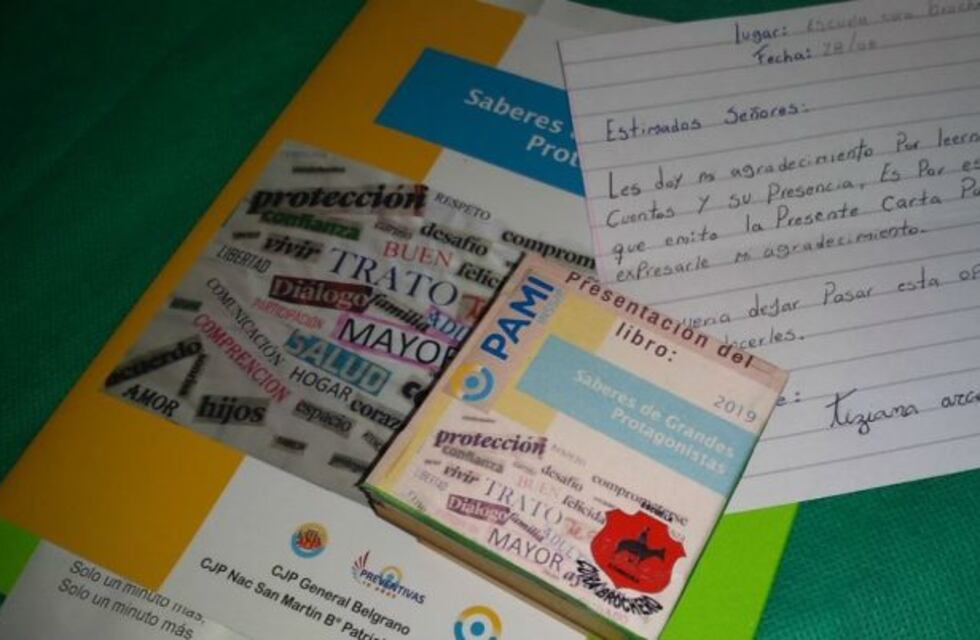 Adultos Mayores cordobeses presentaron libro sobre buen trato