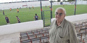 Desde 1981 Hugo Chiatti es presidente de Las Palmas\u002E Récord en el fútbol de Córdoba\u002E